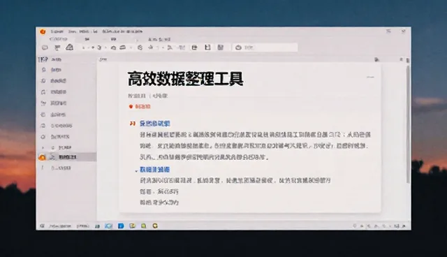 童话故事提示词在高效数据整理工具中的应用难题